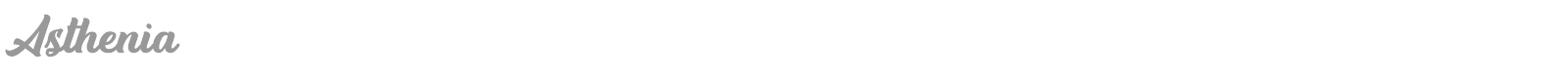 Asthenia font preview